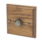 Varilight V-Pro 1-Gang 2-Way LED Dimmer Switch  Medium Oak