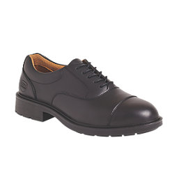 City Knights Oxford    Safety Shoes Black Size 8