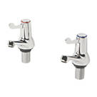 Commercial 1/4 Turn Lever Bath Taps Chrome