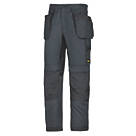 Snickers 6201 Everyday Work Trousers Steel Grey 33" W 32" L