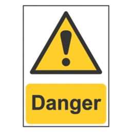 Essentials "Danger" Sign 210mm x 148mm