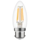 LAP  B22 Candle LED Virtual Filament Light Bulb  470lm 3.4W