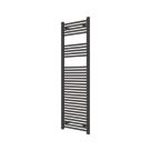 Flomasta 1600mm x 500mm 2409BTU Black Flat  Towel Radiator