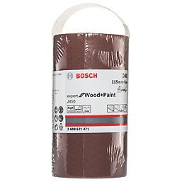 Bosch J450 240 Grit Paint & Varnish Sanding Roll 5m x 115mm