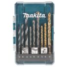 Makita  Multi-Material HSS Drill Bit Set 9 Pieces