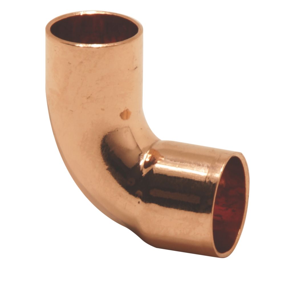 Endex Copper End Feed Equal 90° Street Elbow 28mm Screwfix