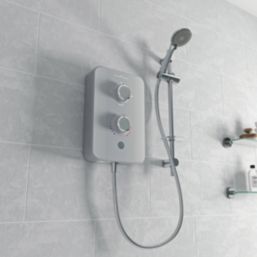 Gainsborough Slim Duo Titanium Grey 9.5kW  Electric Shower