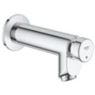 Grohe Euroeco Cosmopolitan CT Chrome 35mm Self-Closing Mono Basin Pillar Tap