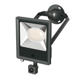 Collingwood  Indoor & Outdoor LED Residential Floodlight With PIR Sensor Anthracite 50W 3000 / 3300 / 3900lm