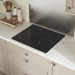 Ceramic Hob Black 590mm