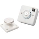 Geofire Conquest 230V Fire Door Retainer White 86mm