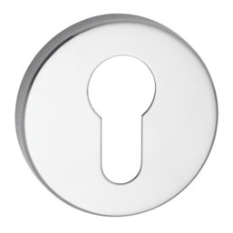 Eurospec  Euro Escutcheon (Pair) Polished Stainless Steel 54mm