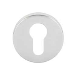 Eurospec  Euro Escutcheon (Pair) Polished Stainless Steel 54mm