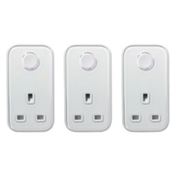 Hive Active 13A Smart Plug White 3 Pack