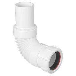 McAlpine Miniflex-5 Flexible Connector White 40mm x 125-175mm
