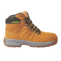 Apache Moose Jaw Size 5  Wheat Waterproof  Safety Boots