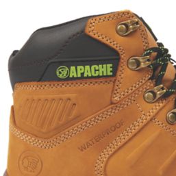 Apache Moose Jaw Size 5  Wheat Waterproof  Safety Boots