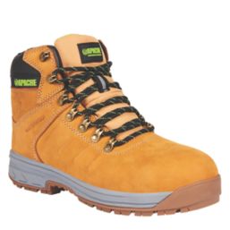 Apache Moose Jaw Size 5  Wheat Waterproof  Safety Boots