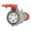 Lewden 32A 3P+N+E Female Connector 400V