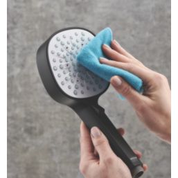 Mira Crisp Shower Handset Matt Black 110mm x 251mm