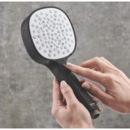 Mira Crisp Shower Handset Matt Black 110mm x 251mm