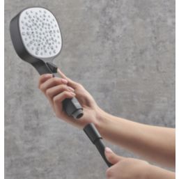 Mira Crisp Shower Handset Matt Black 110mm x 251mm