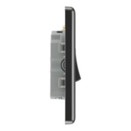 LAP  20A 16AX 3-Gang 2-Way Light Switch  Black Nickel with Black Inserts