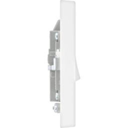 British General 900 Series 20A 1-Gang DP Control Switch White with Neon