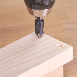 Trend CraftPro CR/QR/CS/SET Hex Shank Wood Countersink Set 5 Pieces