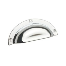 Elite Knobs & Handles  Shell Pull Handle Polished Chrome 94mm