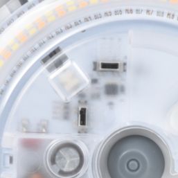 Lexco Pegasi Indoor & Outdoor Round LED Bulkhead Black 16W 1200-1900lm