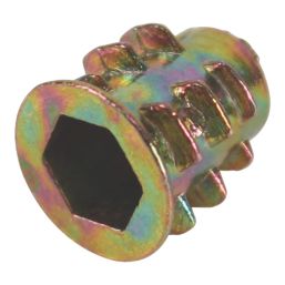 Easyfix Furniture Threaded Sockets M5 x 10mm 4 Pack