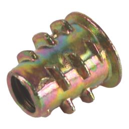 Easyfix Furniture Threaded Sockets M5 x 10mm 4 Pack