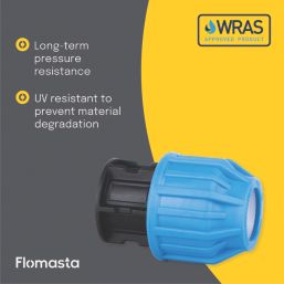 Flomasta  MDPE Stop End 20mm