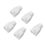 Labgear RJ45 PVC Boots 8mm White 5 Pack