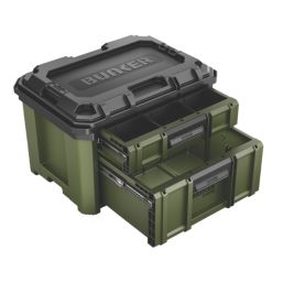 Bunker Load-Up Stacking 2  Drawer Tool Box 16.54"