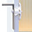 Bullfix  Universal Heavy Duty Radiator Hanging Kit  24mm x 44mm 4 Pack