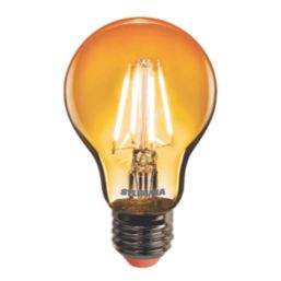 Sylvania Helios Chroma E27 A60 Orange LED Light Bulb 4W