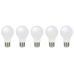 LAP  E27 A60 LED Light Bulb  806lm 7.3W 5 Pack