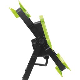 Luceco  LED Foldable Compact Worklight with 13A Power Socket  30W 2400lm 220-240V