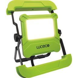Luceco  LED Foldable Compact Worklight with 13A Power Socket  30W 2400lm 220-240V