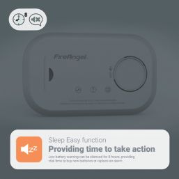 FireAngel  FA6813-EU-T2 Battery Standalone Carbon Monoxide Alarm 2 Pack