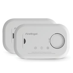 FireAngel  FA6813-EU-T2 Battery Standalone Carbon Monoxide Alarm 2 Pack