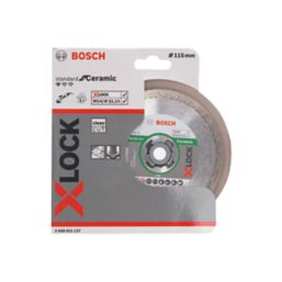 Bosch XLock Tile Diamond Disc 115mm x 22.23mm