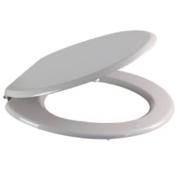 Palmi  Toilet Seat Moulded Bamboo Taupe
