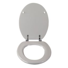 Palmi  Toilet Seat Moulded Bamboo Taupe