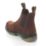 DEWALT Nitrogen Size 9  Brown Water-Resistant Steel Toe Cap Safety Dealer Boots