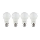 Sylvania Toledo B22 GLS LED Light Bulb Frosted 806lm 7W 4 Pack
