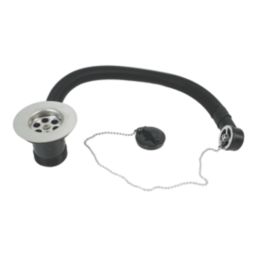 Flomasta Sink Waste with Overflow 12"