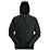 Snickers 2895 Logo Full Zip Hoodie Black Small 36" Chest